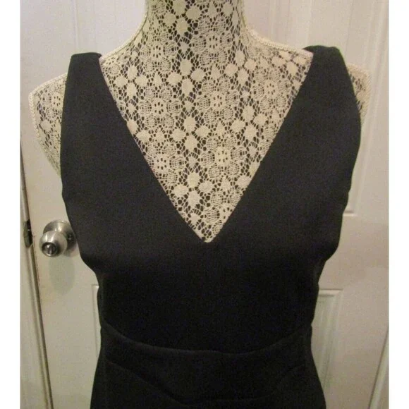 Gretchen Scott Dress The Harlot Womens Black Solid Sleeveless NWT Size S